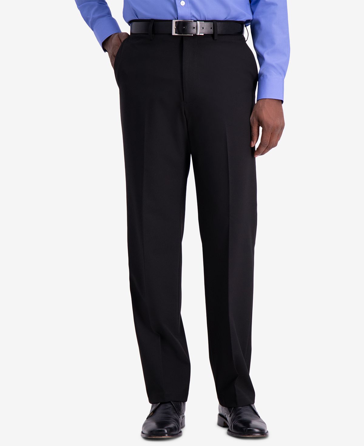 Мужские классические классические брюки премиум-класса j.m. Haggar, черный