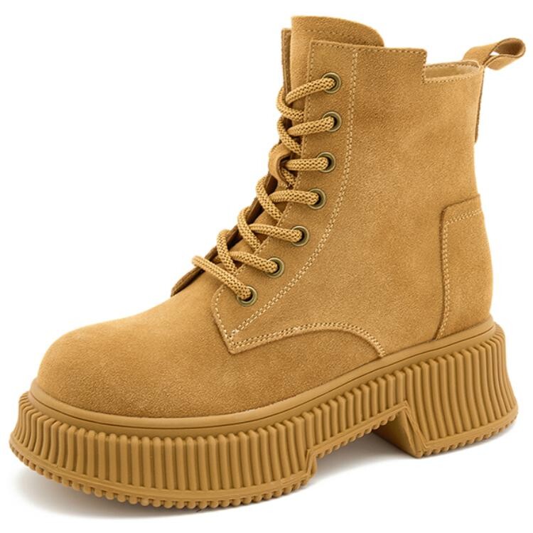 

Ботинки Martin Boot женские Jietegongyang, цвет Black inner height