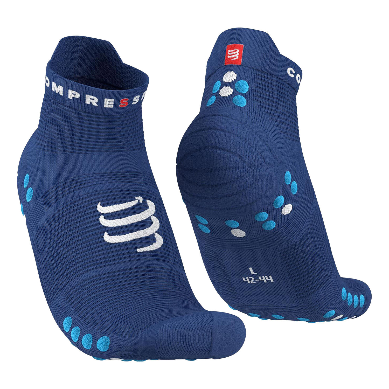 

Носки Socks Pro Racing Socks v4.0 Run Low COMPRESSPORT, синий