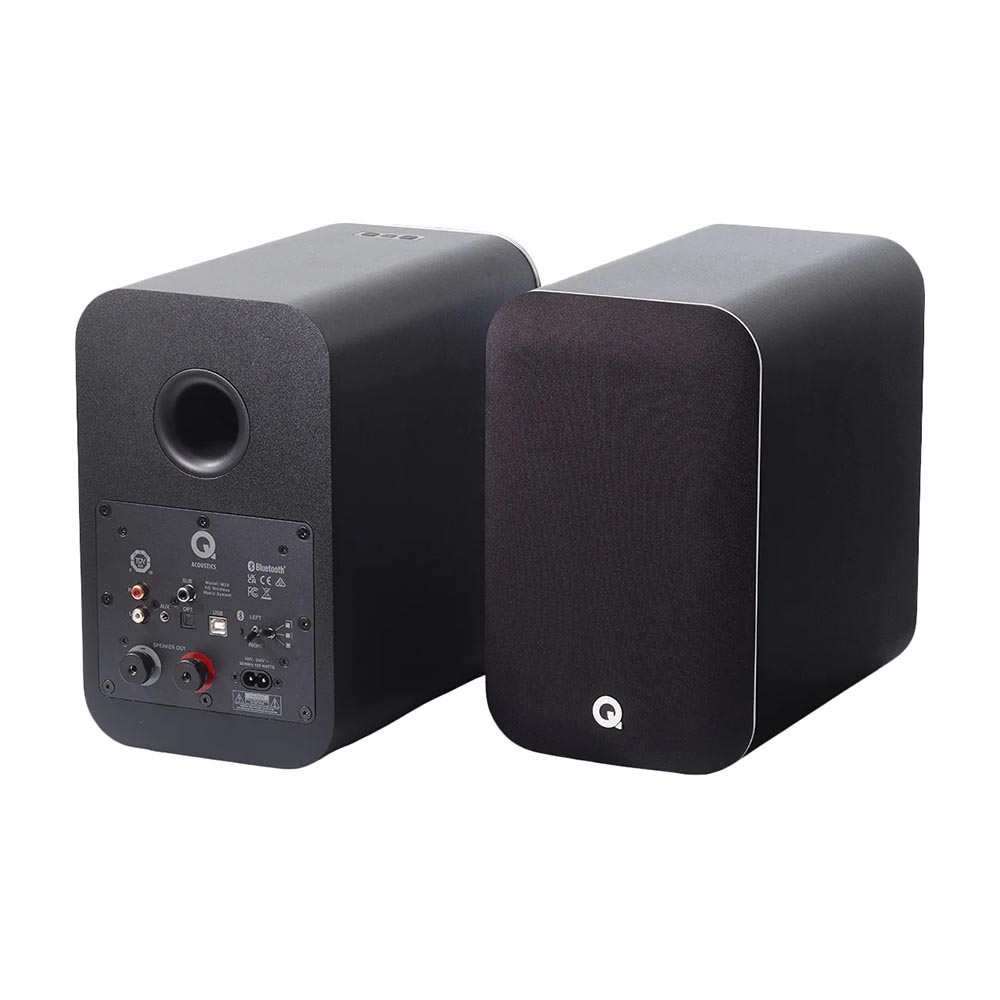 Полочная акустика Q Acoustics M20 HD, 2 шт, черный полочная акустика q acoustics concept 20 qa2620 gloss black