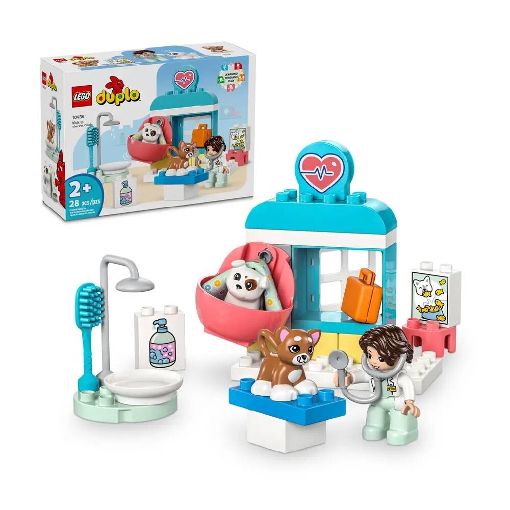 

Конструктор Lego Visit to the Vet Clinic, 28 деталей