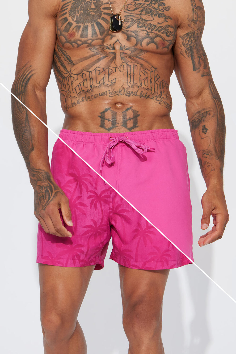 

Плавки Fashion Nova D2450X4295, малиновый