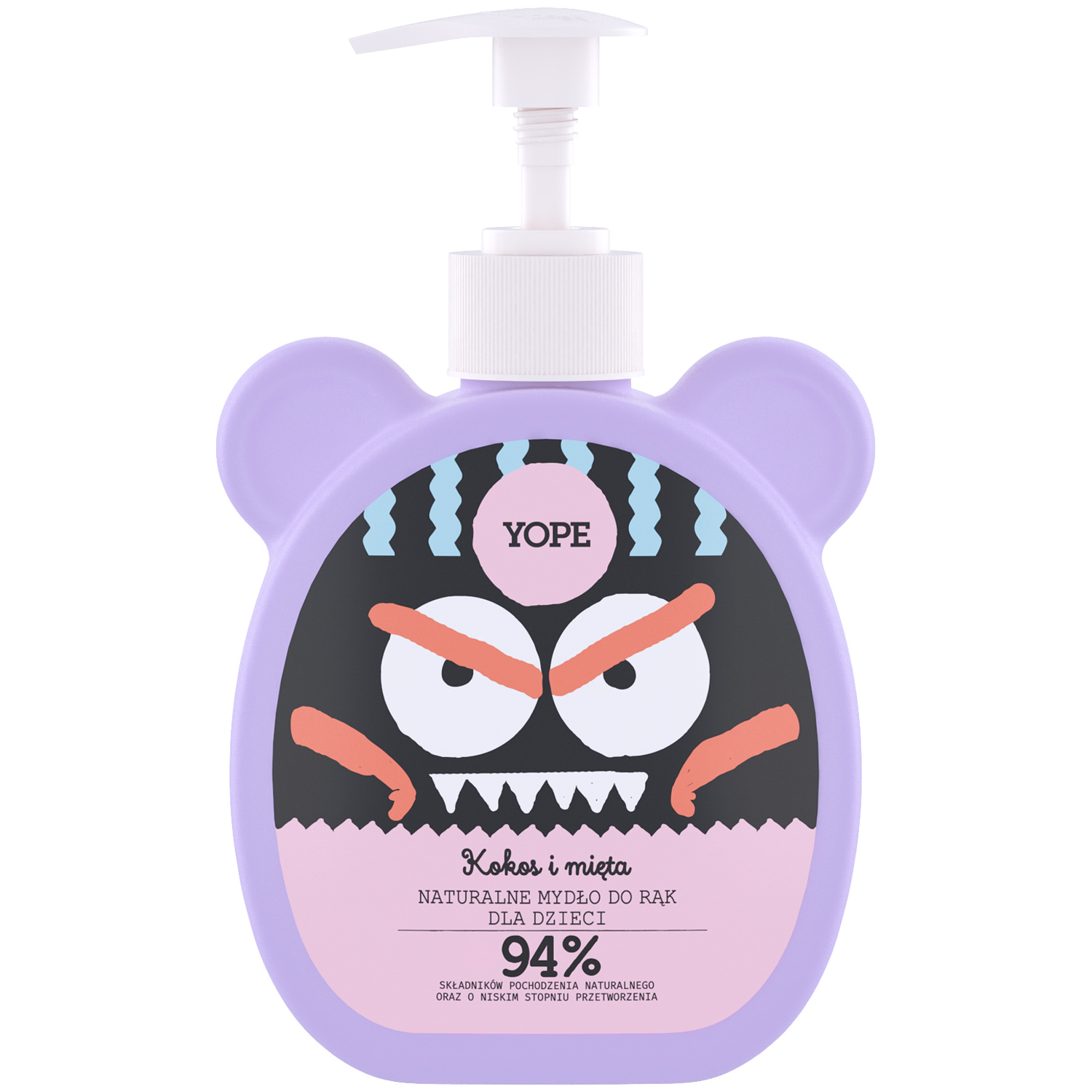 Yope Kokos, mięta жидкое мыло для детей, 400 мл
