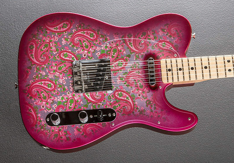 

Телекастер NOS Pink Paisley 1968 года Fender NOS Telecaster