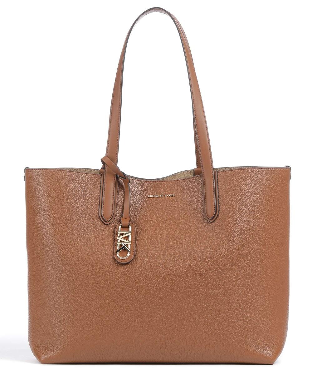 

Сумка-Шоппер Eliza из зернистой яловой кожи. Michael Kors, коричневый