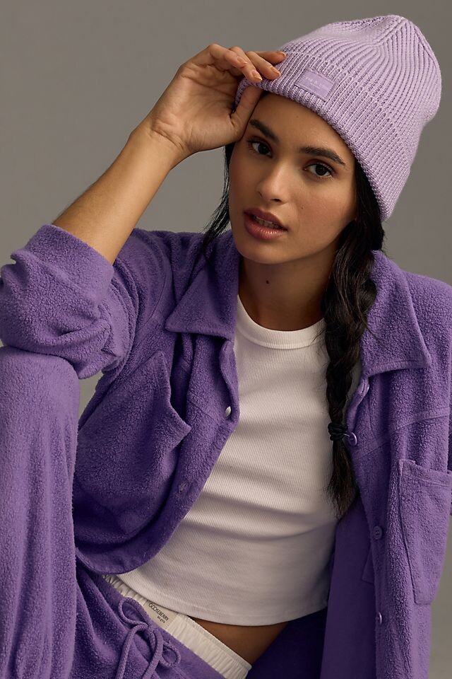 

Шапка rag & bone с логотипом, светло-фиолетовый