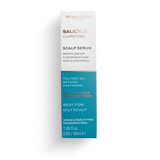 Сыворотка нормализующая салициловая кислота для жирной кожи головы 50мл Revolution Haircare, Makeup Revolution