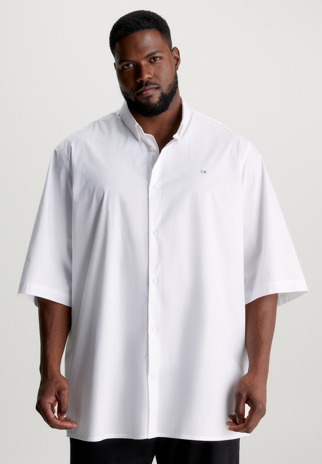 

Рубашка Bt-Stretch Calvin Klein, цвет bright white