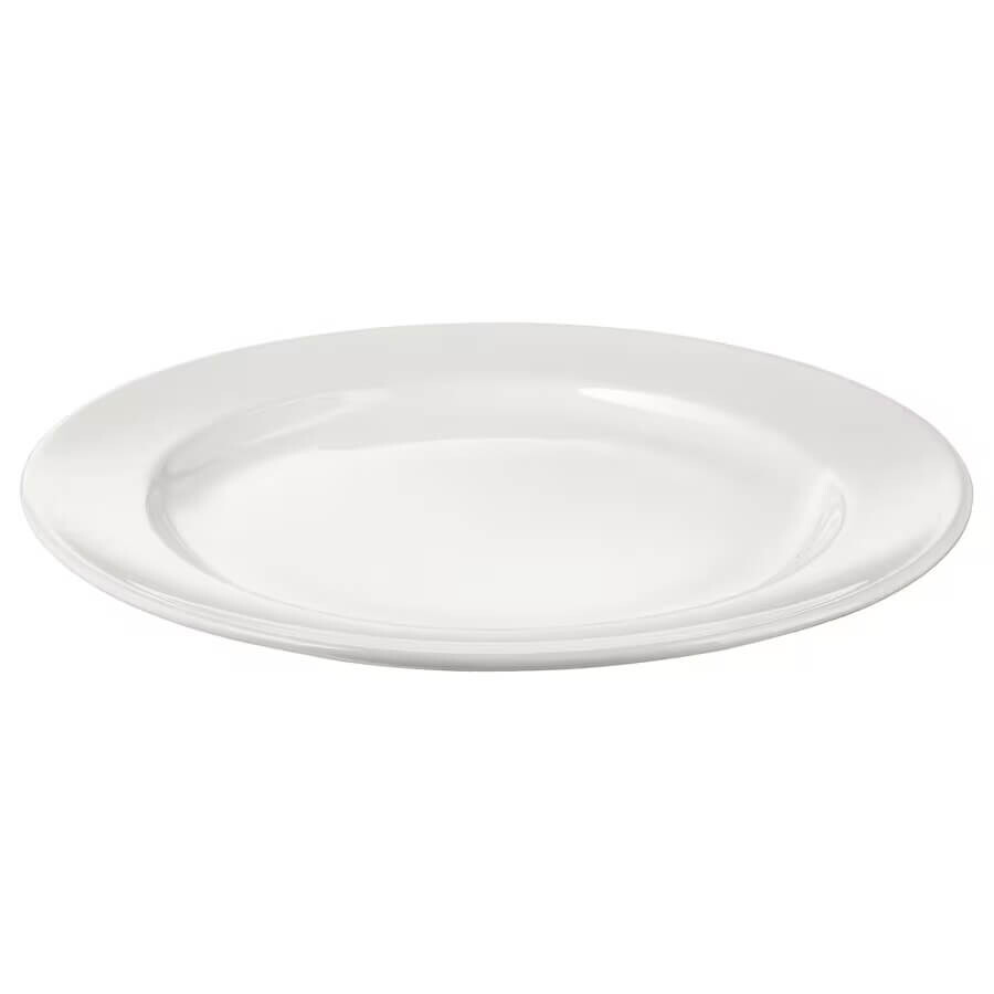 

Тарелка Ikea Vardagen, 26 см, белый