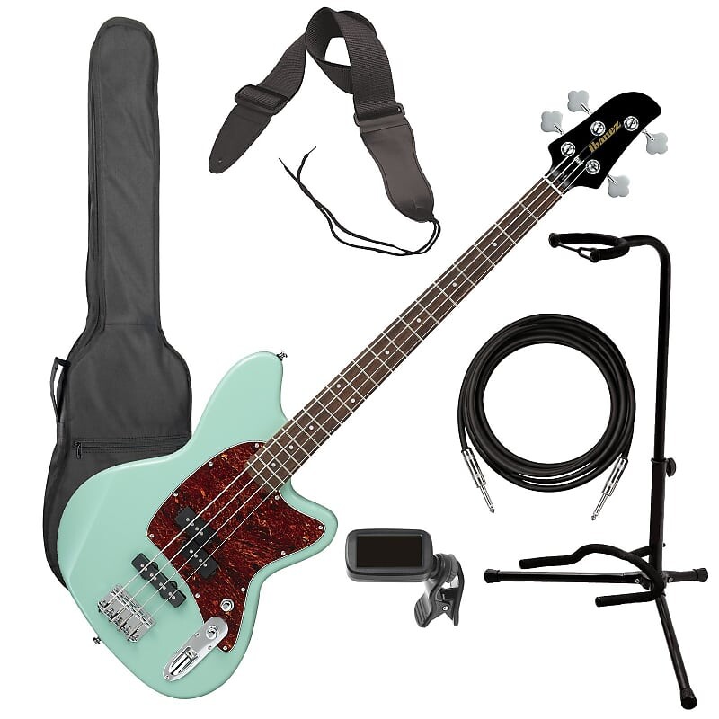 

Бас-гитара Ibanez TMB100 Talman Bass — мятно-зеленый НАБОР ESSENTIALS BASS TMB100MGR