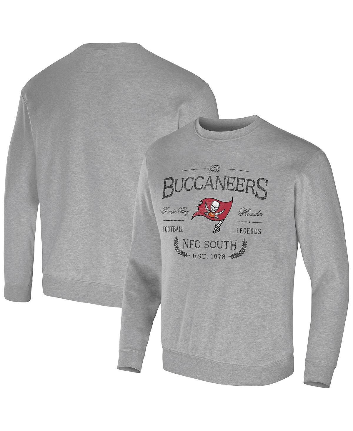 

Мужская коллекция nfl x darius rucker by heather grey tampa bay buccaneers пуловер толстовка Fanatics, мульти