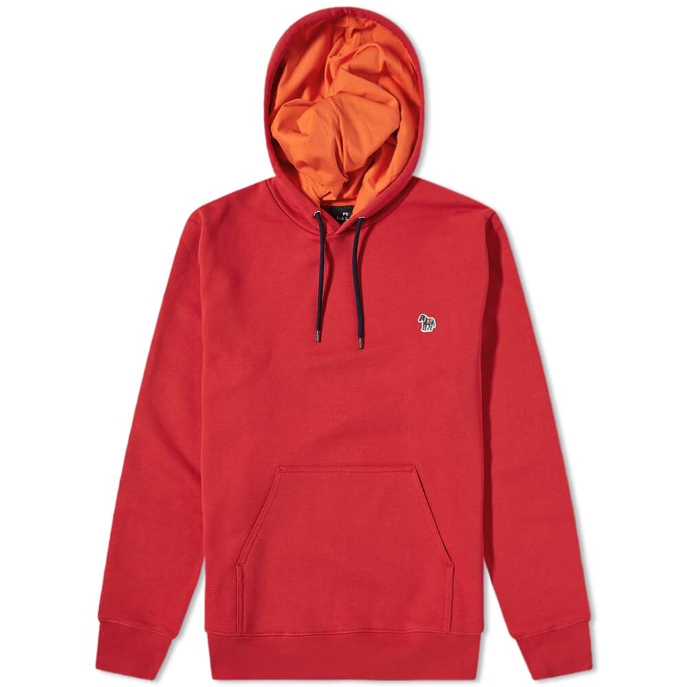 

Толстовка Paul Smith Zebra Popover Hoody, Красный