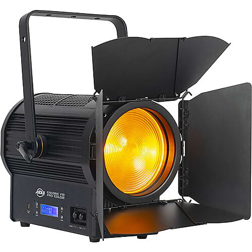 Американский диджей Encore FR Pro Color 400W LED Fresnel с 7-дюймовым объективом American DJ Encore FR Pro Color 400W LED Fresnel with 7 Lens 2pcs pair candy starry sky 4 styles color yearly color cosmetic contact lens enlarge pupil contact lenses eye color 4 styles
