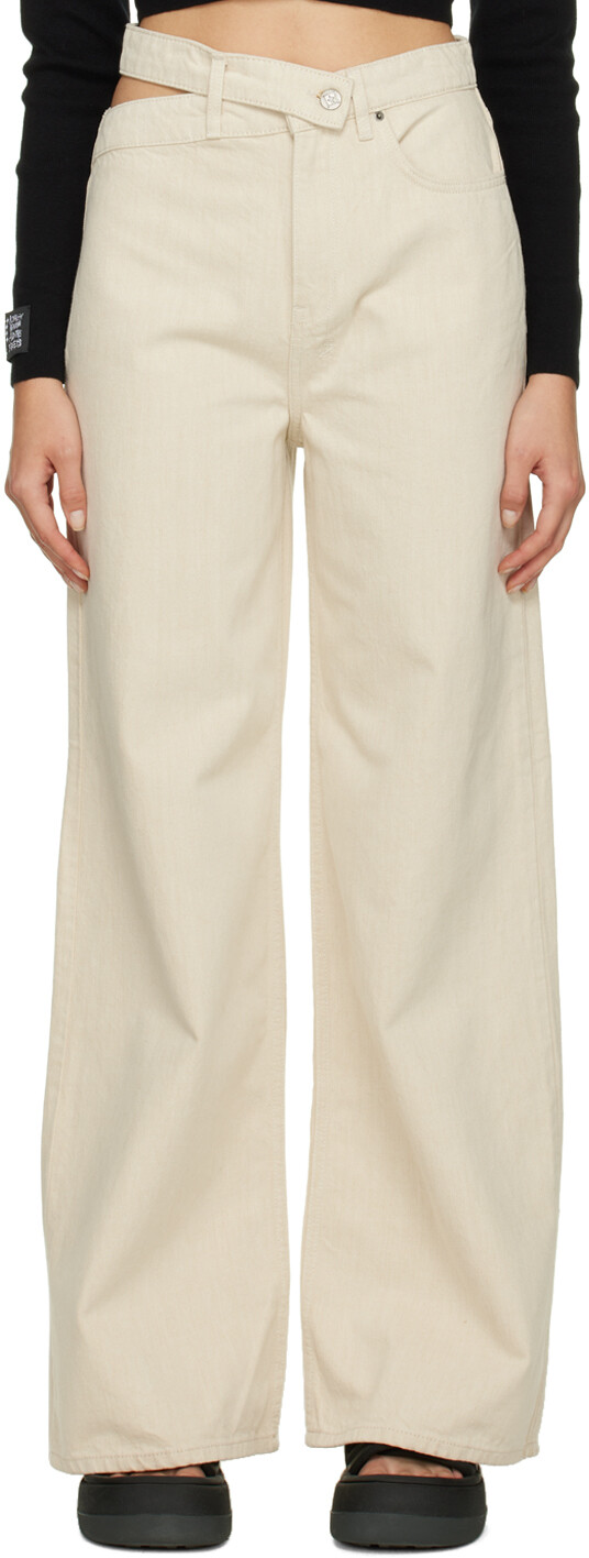 

Джинсы с отделкой Off-White Ksubi