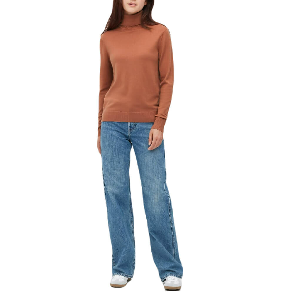 

Джемпер Uniqlo Extra Fine Merino Turtleneck, оранжевый