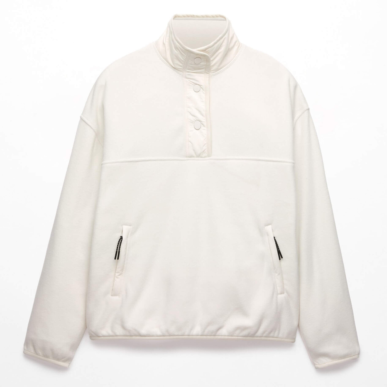

Толстовка Oysho Fleece Kangaroo, бежевый
