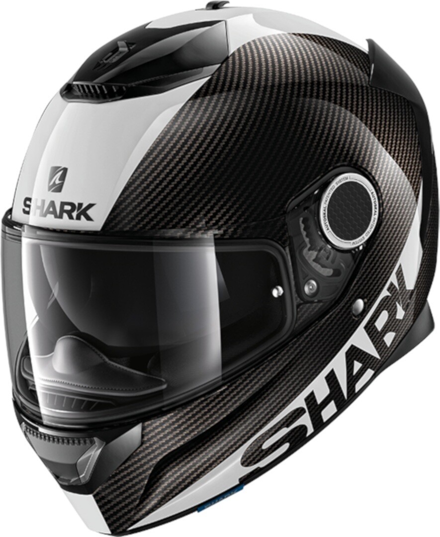 

Shark Spartan Carbon Skin Шлем, черный/белый