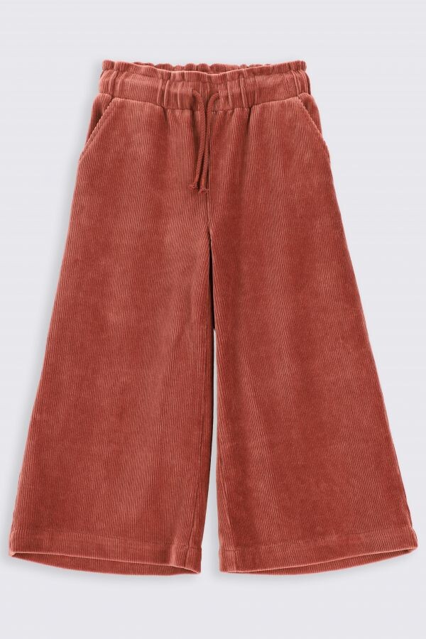 

Вельветовые брюки Coccodrillo коричневый тип CULOTTE
