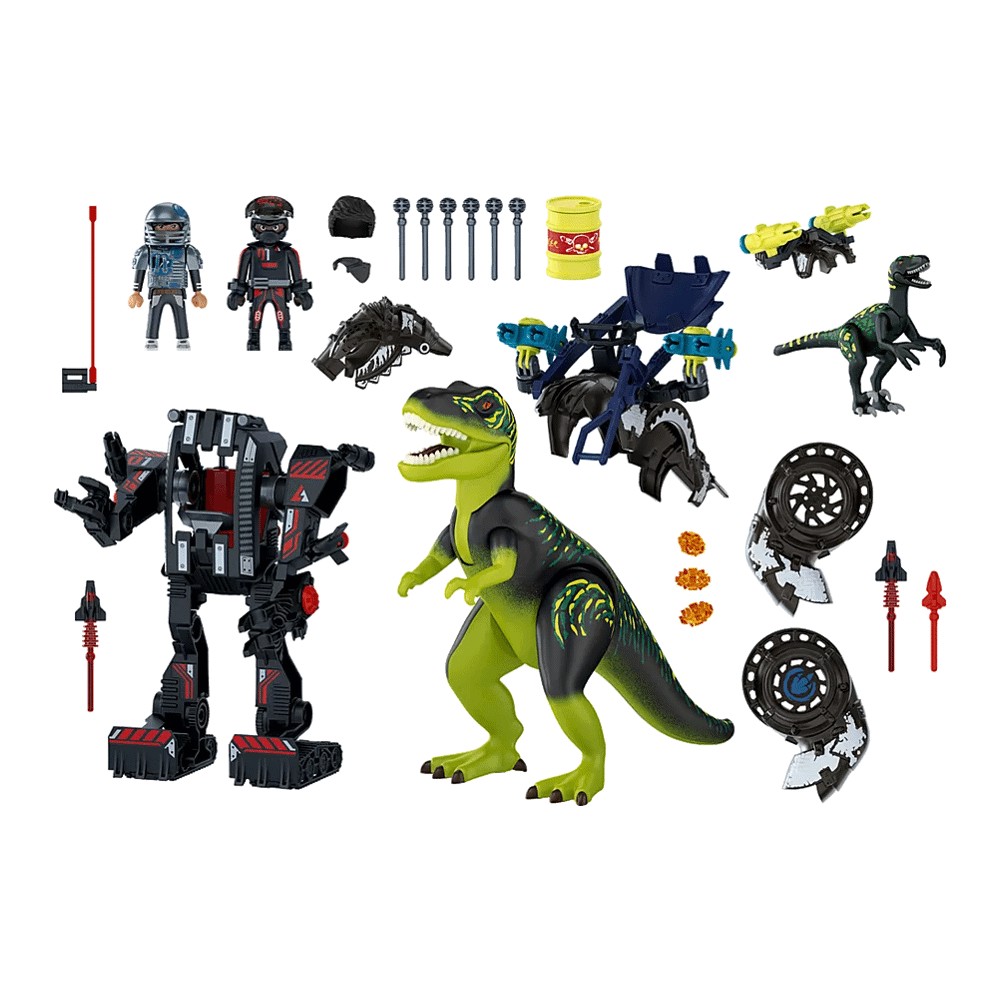 Конструктор Playmobil Dino Rise 70624 Ти-Рекс Битва гигантов – заказать по  выгодной цене из-за рубежа в «CDEK.Shopping»