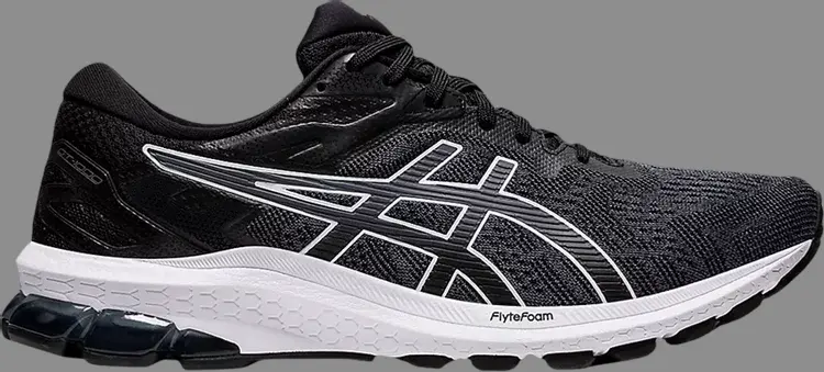 

Кроссовки gt 1000 10 'black white' Asics, черный