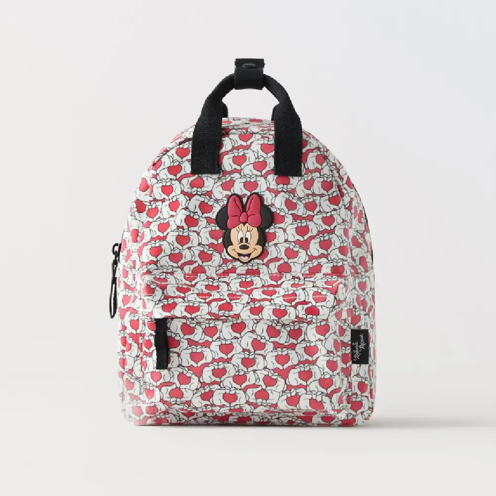 

Рюкзак Zara Minnie Mouse Disney, красный