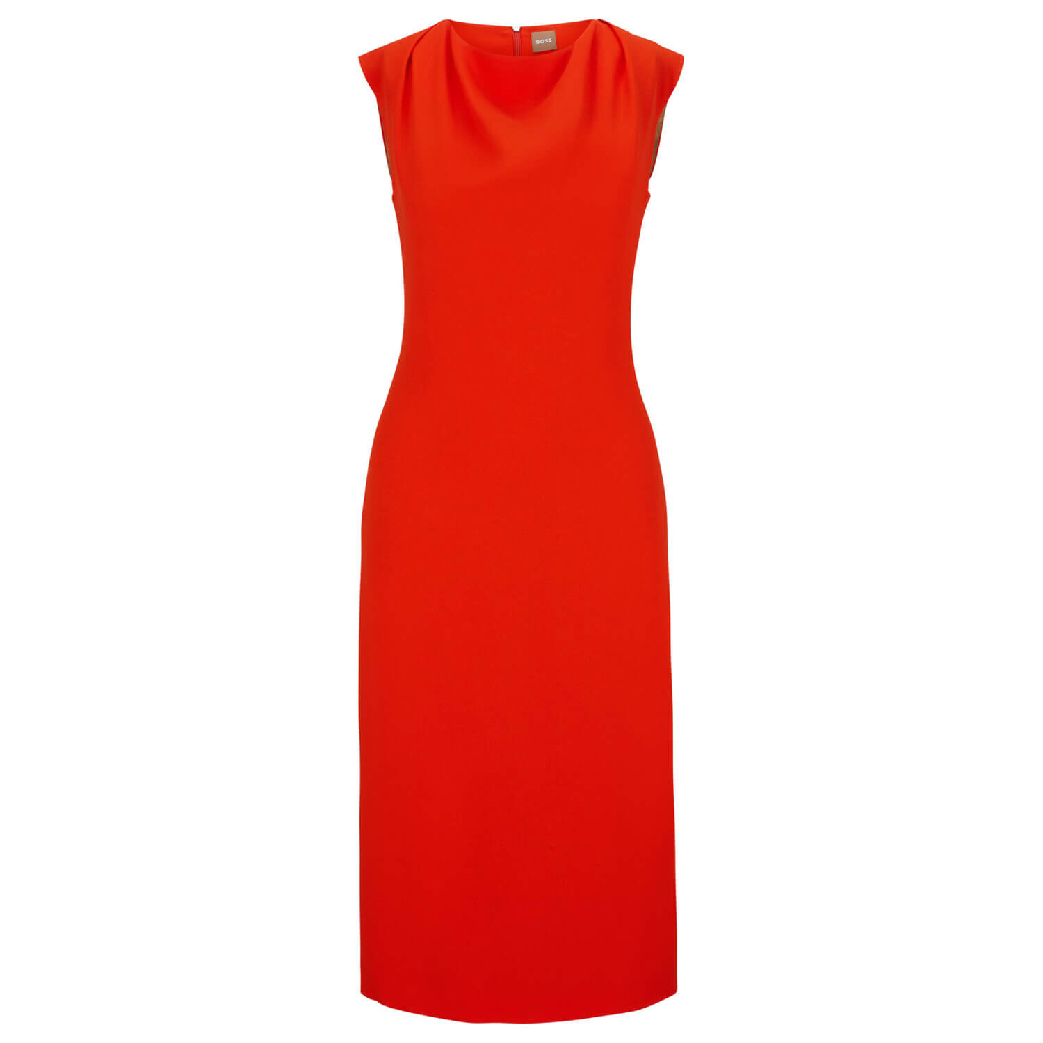 

Платье Boss Slim-Fit Business With Feature Neckline, оранжевый