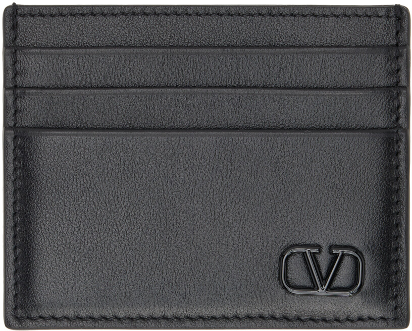 

Черный картхолдер с логотипом VLogo Signature Valentino Garavani