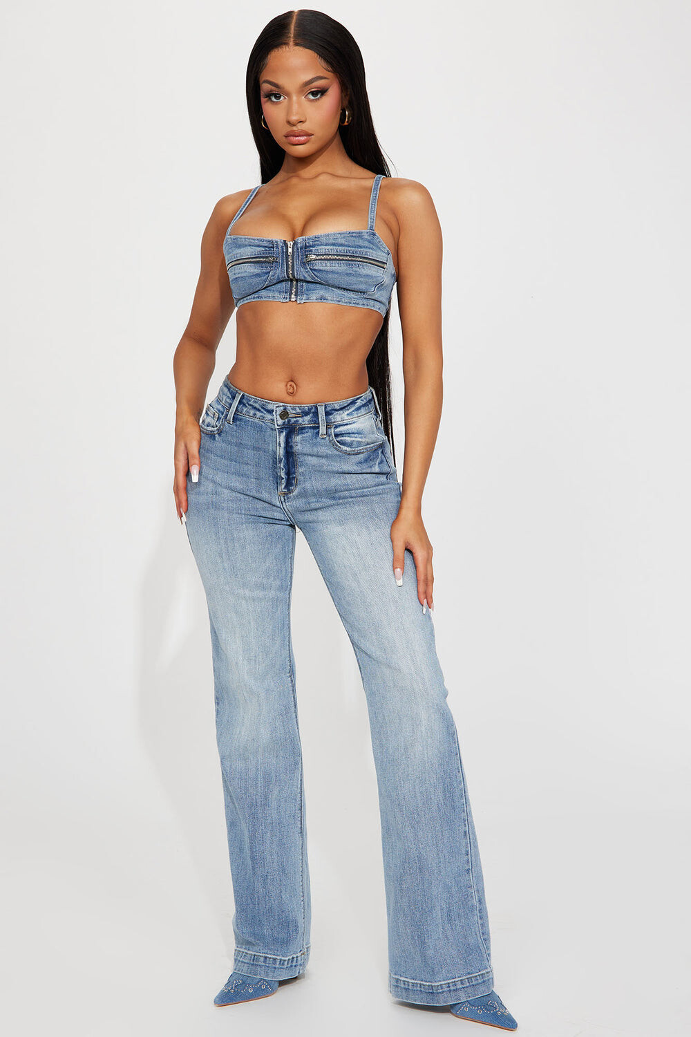 

Джинсы Fashion Nova WV38219M, синий