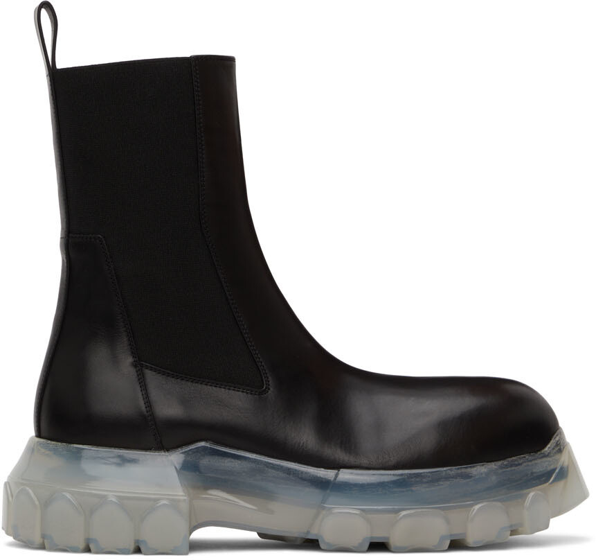 

Черные - Ботинки челси Beatle Bozo Tractor Rick Owens