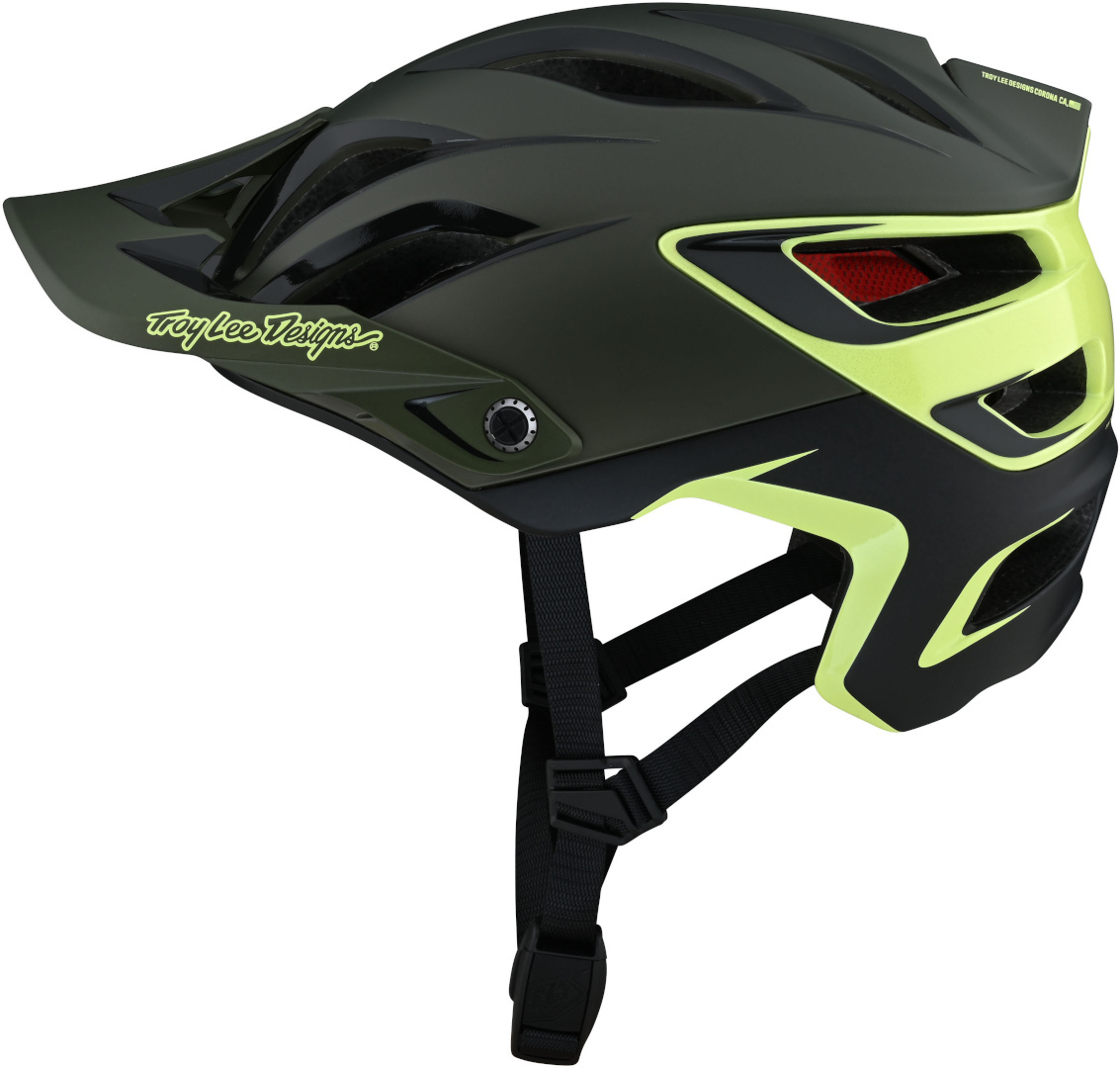 шлем troy lee designs a3 uno mips велосипедный белый Шлем Troy Lee Designs A3 Uno MIPS велосипедный, зеленый