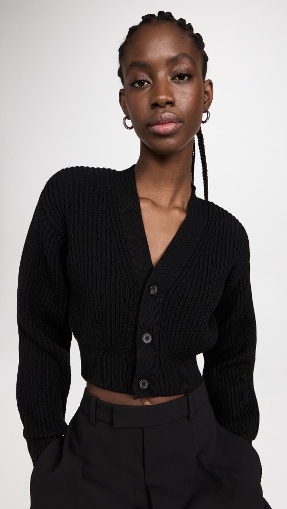 

Кардиган WARDROBE.NYC Cropped, черный