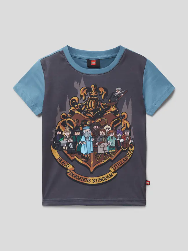 

Футболка с принтом Harry Potter LEGO WEAR, темно-синий