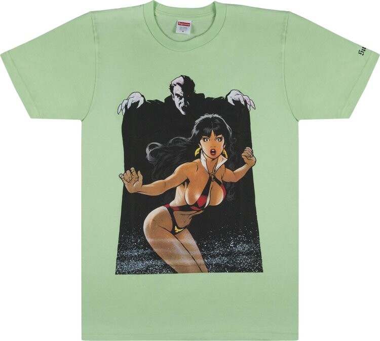 

Футболка Supreme Vampirella T-Shirt 'Green', зеленый
