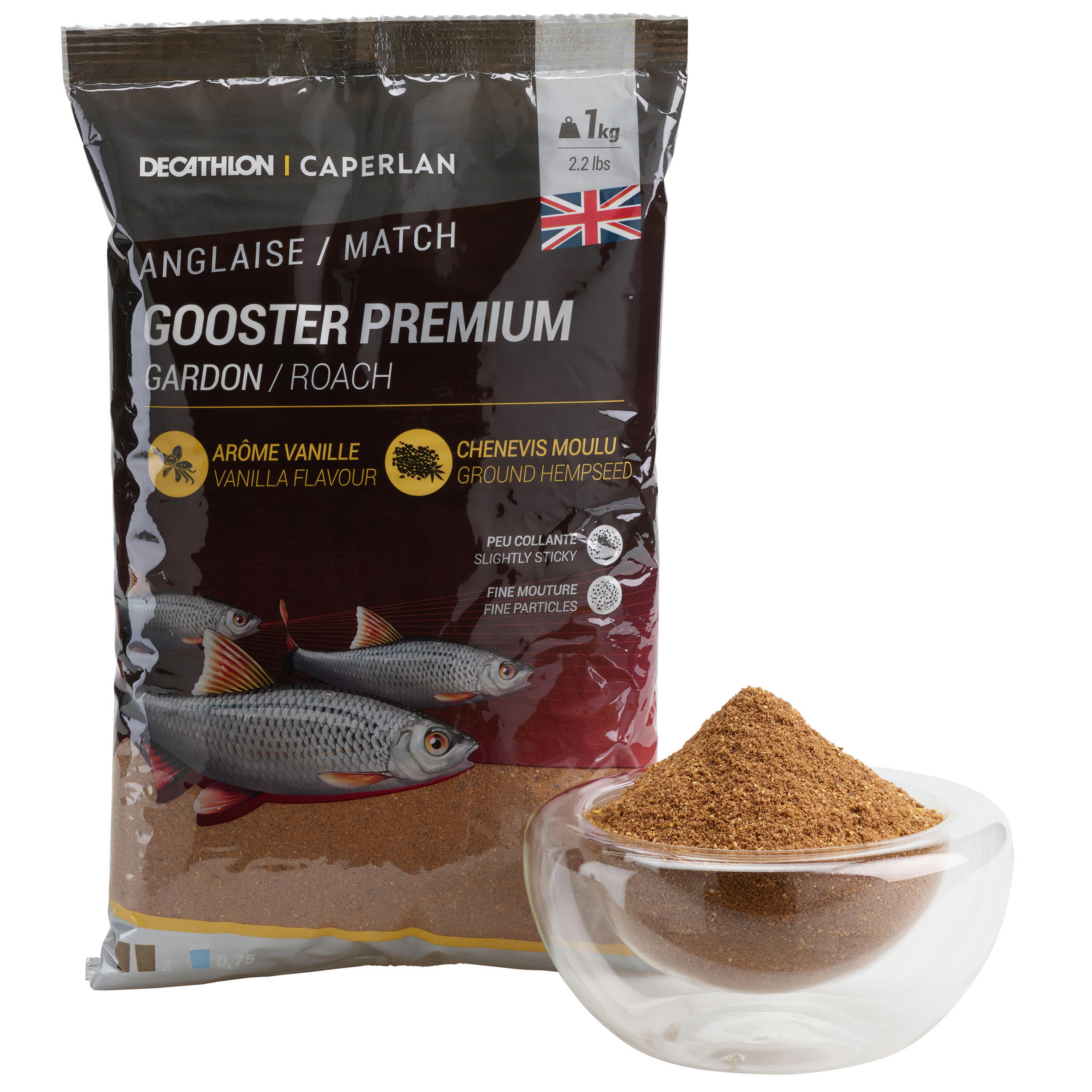 Прикормка Gooster Premium Roach 1 кг CAPERLAN