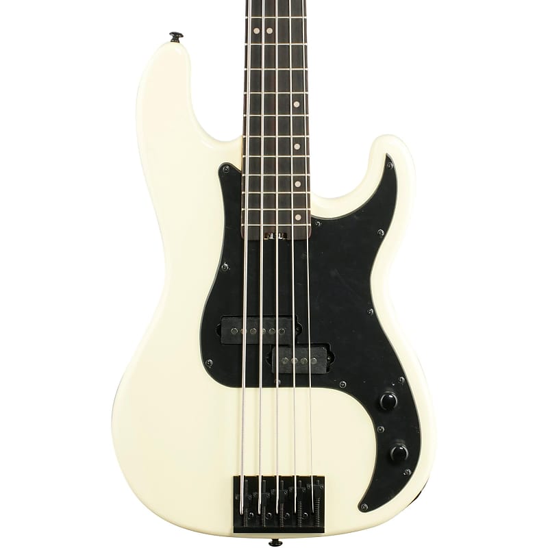 цена Бас-гитара Schecter P-5, 5-струнная, цвет слоновой кости Schecter P-5 Bass Guitar, 5-String, Ivory