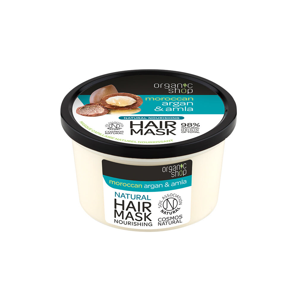 

Organic Shop Натуральная питательная маска для волос натуральная питательная маска для волос Аргана и Амла 250мл