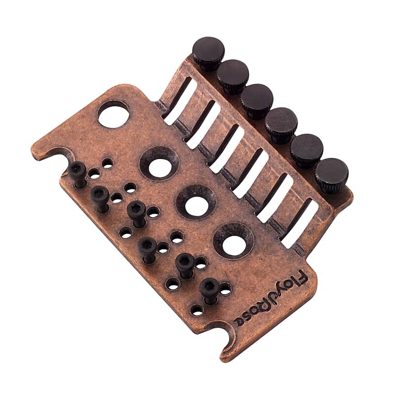 

Базовая пластина тремоло серии 1000 — античная бронза Floyd Rose 1000 Series