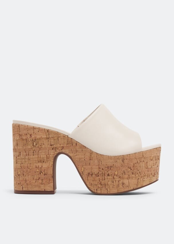 

Сандалии SCHUTZ Dalle cutout sandals, белый
