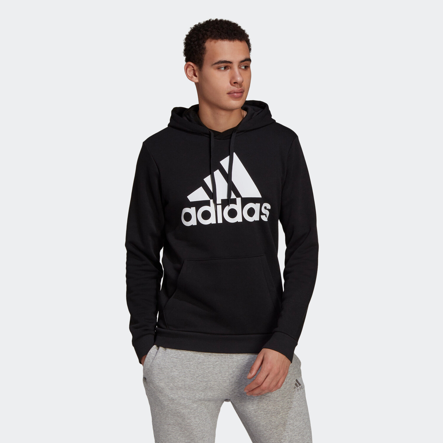 

Толстовка Hood Fitness Soft Training Adidas BOS Мужская Черная