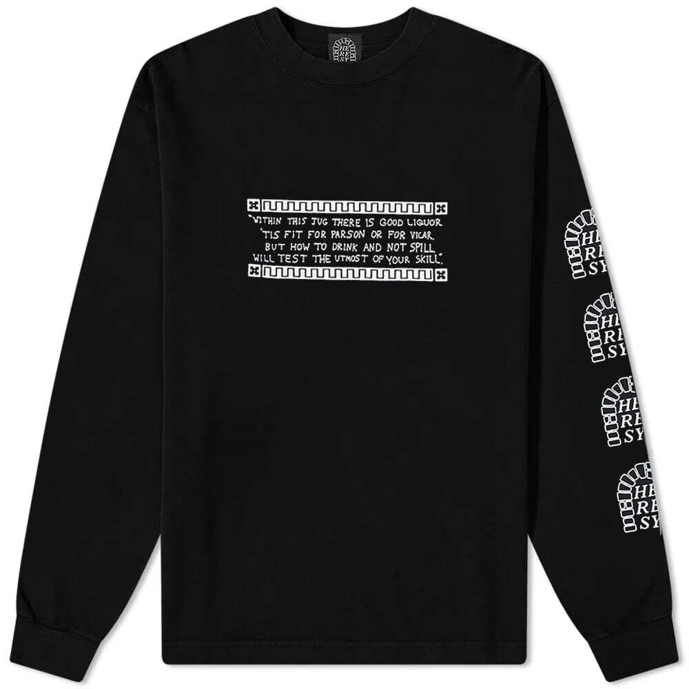 

Футболка Heresy Long Sleeve Puzzle Jug Tee, Черный