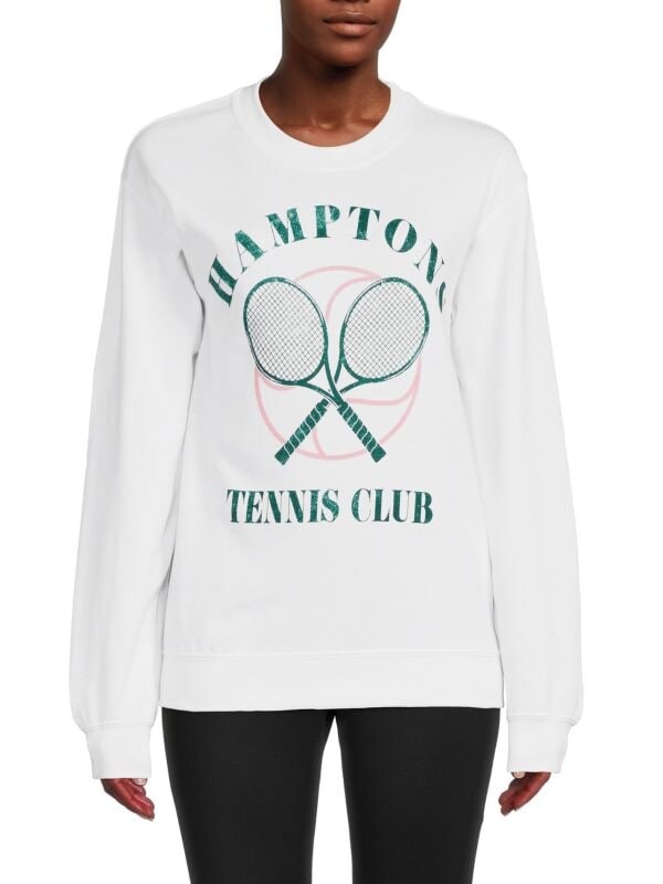 

Толстовка Prince Peter Collection Hamptons с круглым вырезом, белый