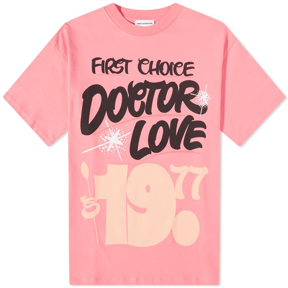 

Футболка Honey f*cking Dijon x Peter Paid Dr. Love Tee, Красный