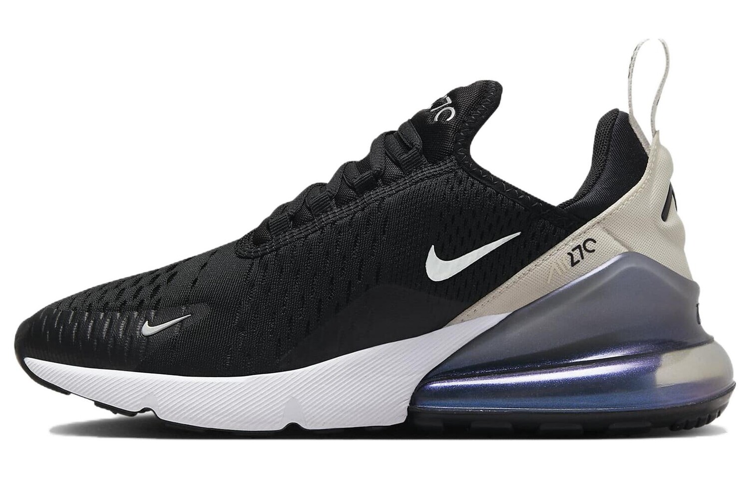 

Кроссовки Nike Air Max 270 Black Fierce Pink Women's, черный/белый