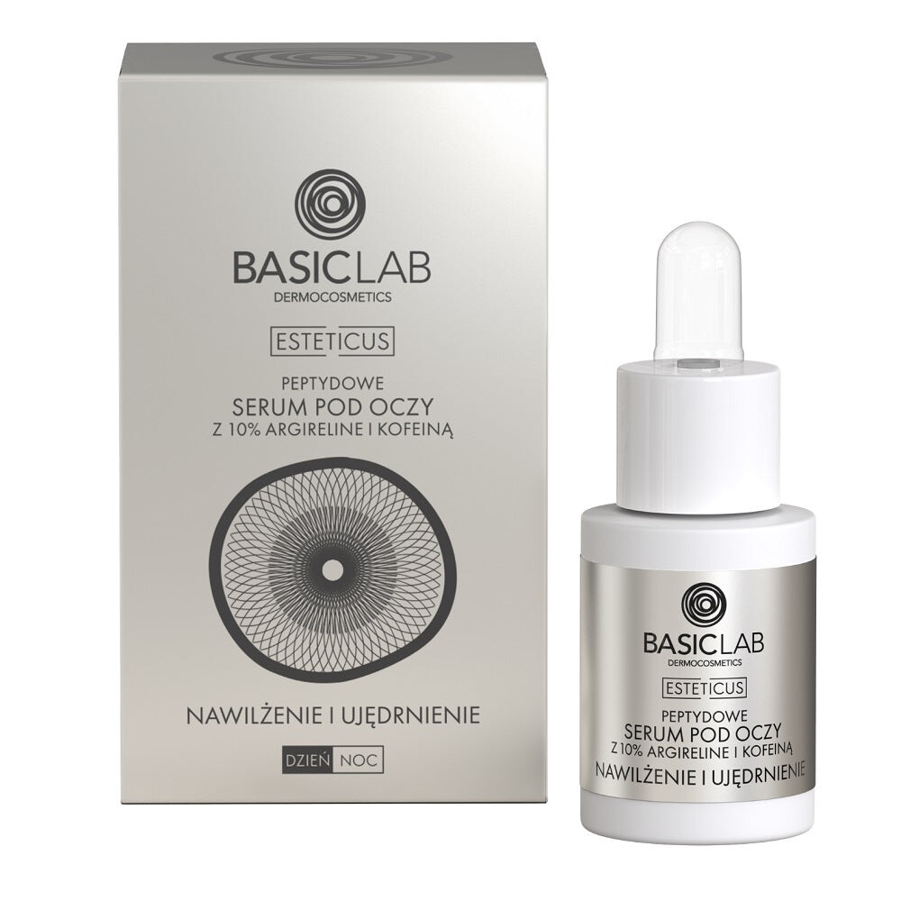 

BasicLab Пептидная сыворотка для глаз Esteticus с 10% аргирелина и кофеином 15мл