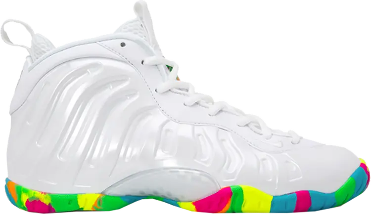 

Кроссовки Nike Lil Posite One PS 'Fruity Pebbles', белый