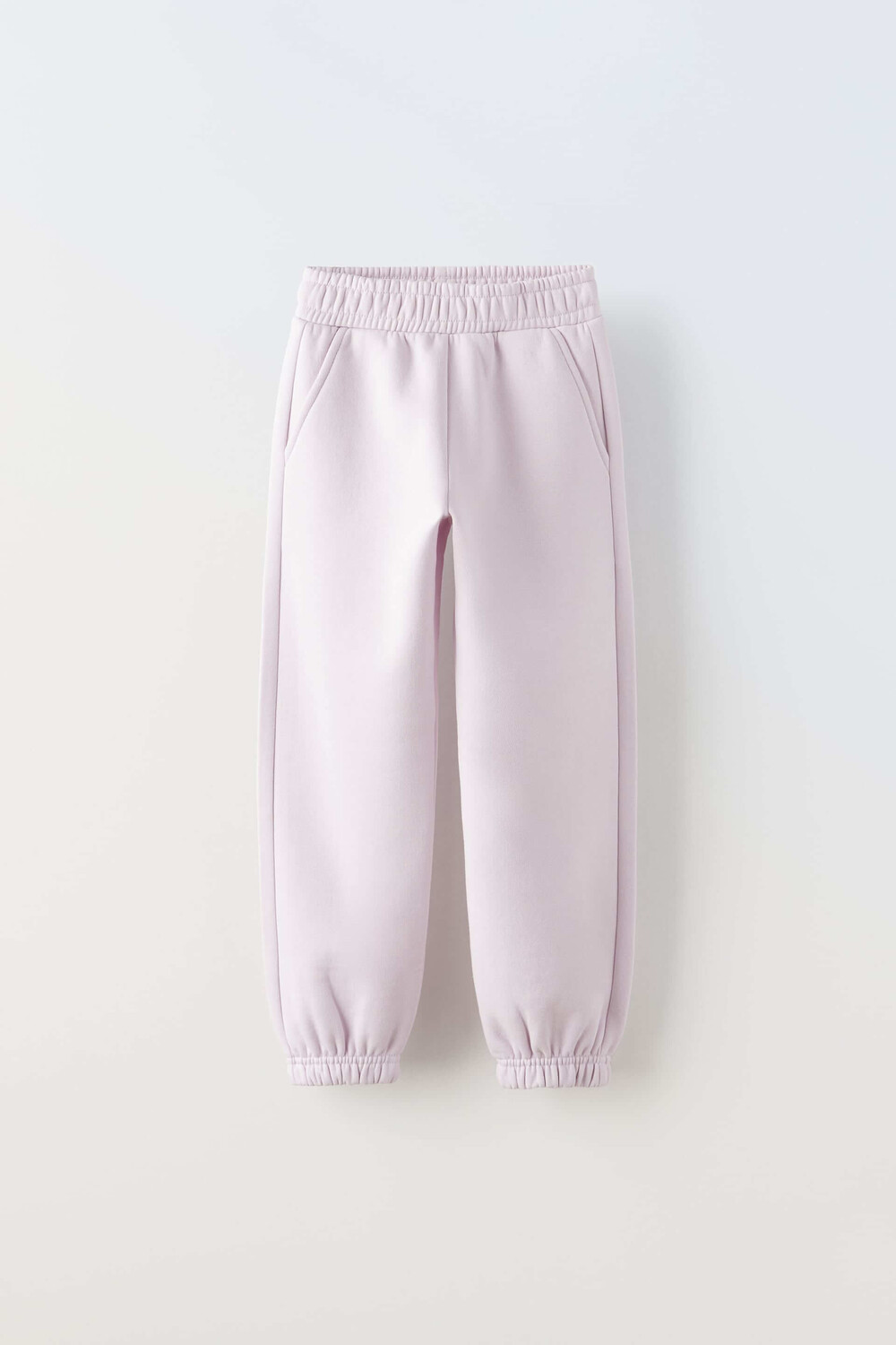 

Брюки-джоггеры Zara Basic Plush, розовый