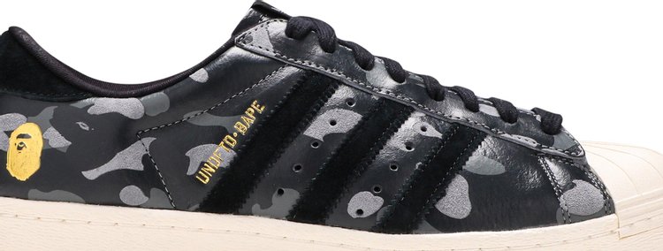 Adidas A Bathing Ape x Undeafeated x Superstar 80s