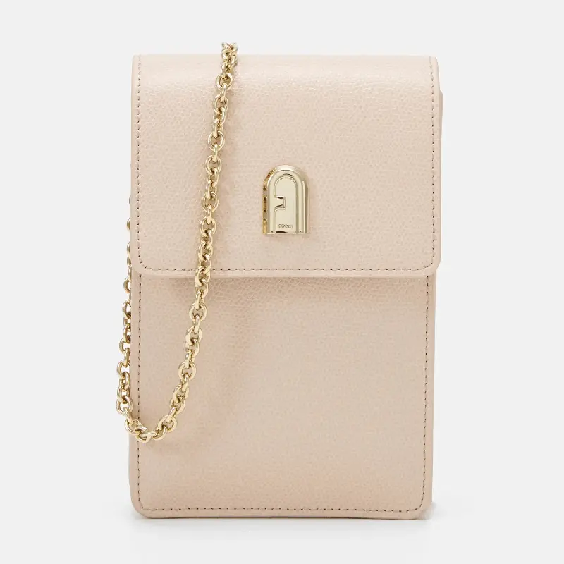 Сумка Furla Mini Vertical Crossbody, светло-розовый