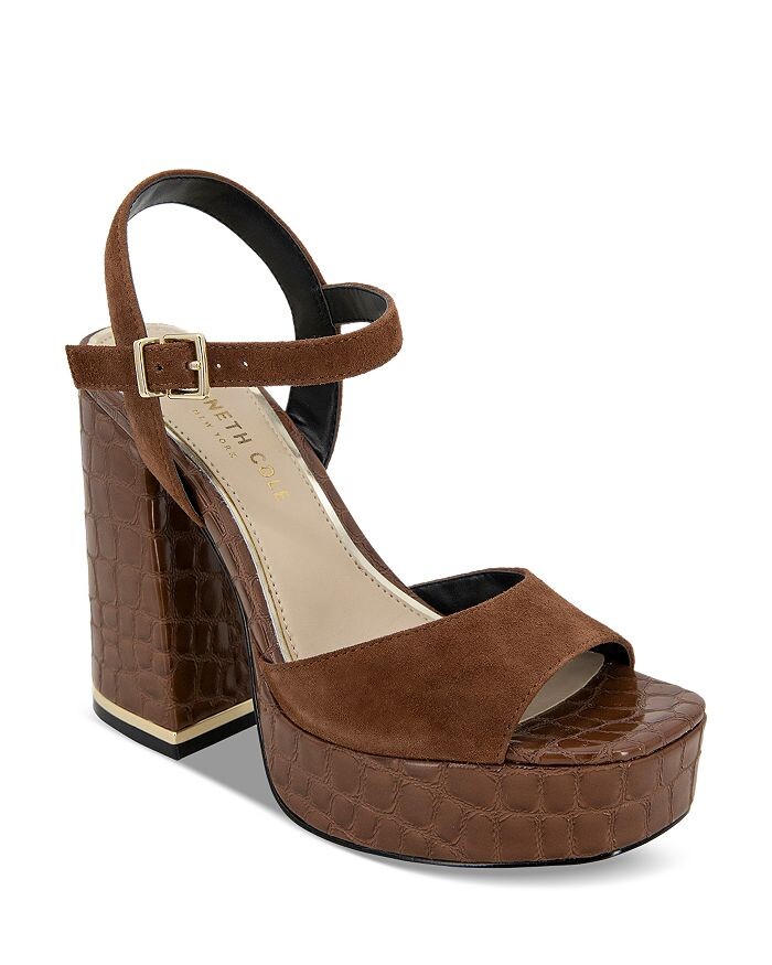 

Женские босоножки на платформе и каблуке Dolly с ремешком на щиколотке Kenneth Cole