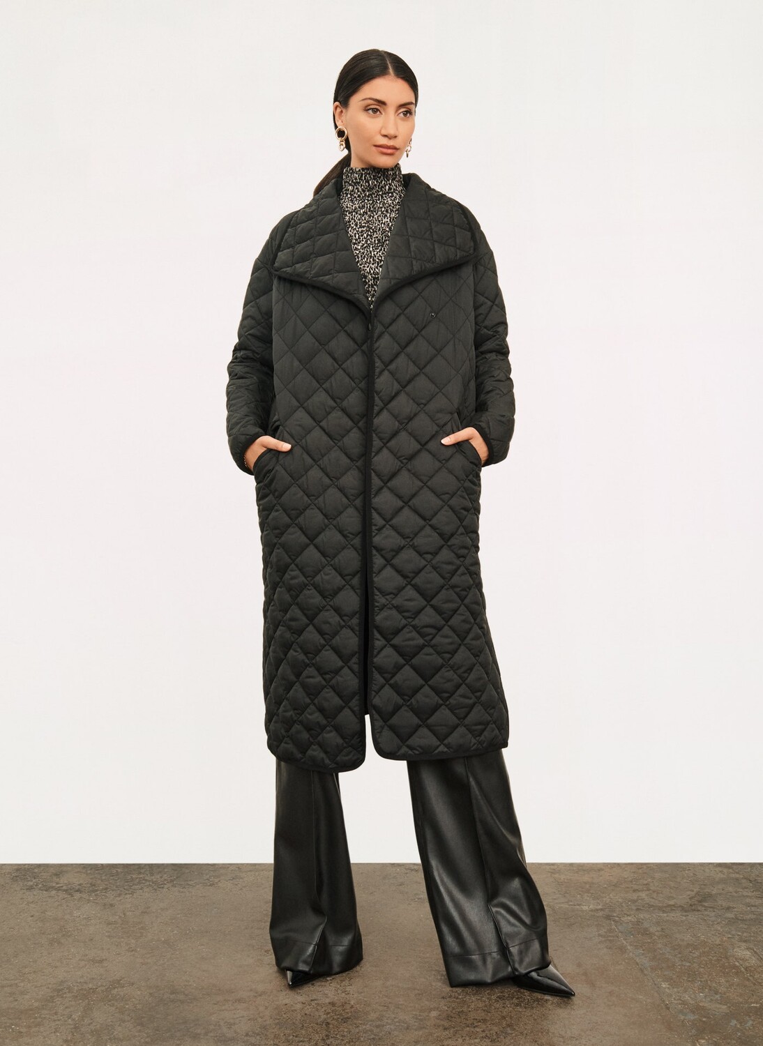 

Куртка пуховая длинная Donna Karan